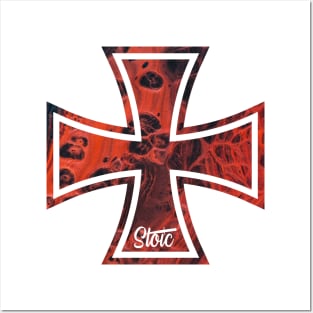 Iron Cross - Tie Dye - Two Posters and Art